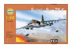 Model Suchoj SU-25K 1:48 v krabici 35x22x5cm