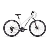 Dámské crossové kolo KELLYS PHEEBE 50 28" - model 2026 M (19", 165-180 cm) White