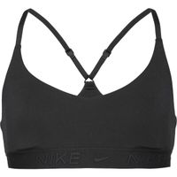 Nike DRI-FIT INDY Спортно бюстие за момичета, черно, размер
