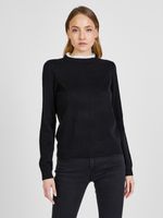 Jacqueline de Yong Caddy Pullover Schwarz