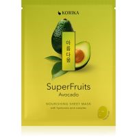 KORIKA SuperFruits Avocado - Nourishing Sheet Mask hranjiva sheet maska 25 g