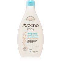 Aveeno Baby Hair&Body Wash otroški šampon za lase in telo 400 ml