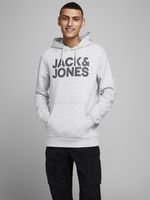 Jack & Jones Corp Majica dugih rukava siva