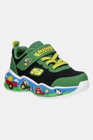 Skechers sneakers pentru copii PLAY SCENE culoarea verde, 407065N
