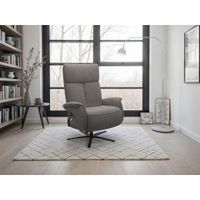 Sit & More RELAXAČNÉ KRESLO, textil, grafitová