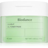 Biodance Sea Kelp Gel Toner Pads тонізувальні патчі має заспокійливі властивості 60 кс