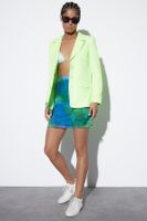 Trendyol Pistachio Green Woven Lined Blazer Jacket