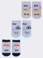 Yoclub Kids's 3Pack Baby Boy's Socks SKA-0110C-AA30-001