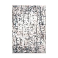 VINTAGE KOBEREC, 160/230 cm, modrá, sivá