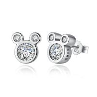 Olivie Strieborné náušnice MOUSE 5053