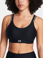 Under Armour Podprsenka UA Infinity Mid 2.0 Rib Bra-BLK - Dámské