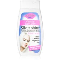 Bione Cosmetics Silver Shine шампоан, неутрализиращ жълтите нюанси 260 мл.