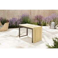 Ambia Garden STÔL NA TERASU, drevo, kov, 35/71/41 cm