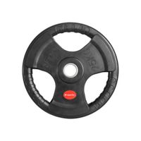 Pogumovaný olympijský kotouč inSPORTline Graton OL 25 kg 50 mm
