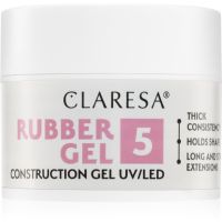 Claresa Rubber Gel Construction Gel UV/LED Gel-Lack für verlängerte Fingernägel Farbton 05 12 g