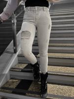 Jeans beige By la la cxp1211.beige