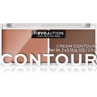 Revolution Relove Colour Play paleta za konture obraza duo odtenek Medium 6 g