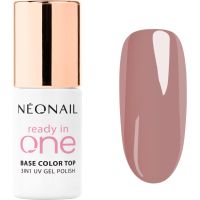 NEONAIL Ready In One 3in1 UV Gel Polish gel lak za nohte z diamantnim prahom odtenek 06 One Dusty Rose 7.2 ml