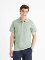 Celio Feflame Polo T-Shirt Grau