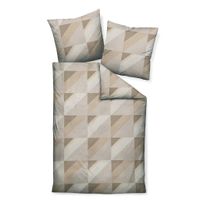 POSTEĽNÁ BIELIZEŇ, makosatén, hnedá, taupe, 240/220 cm
