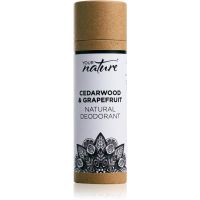 Your Nature Natural Deodorant tuhý deodorant Cedarwood & Grapefruit 70 g