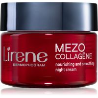Lirene Mezo Collagène nočný vyhladzujúci krém s regeneračným účinkom 50 ml