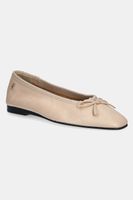 Kožené balerínky Tommy Hilfiger BALLERINA SOFT LEATHER