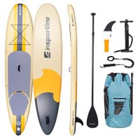 Paddleboard s příslušenstvím inSPORTline WaveTrip 11'6" G3 • 320l • do 160kg žlutá