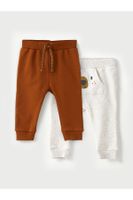 LC Waikiki 2-Piece Baby Boy Trousers With Elastic Waist