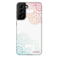 Fashion Case pre Samsung Galaxy S21 FE 5G - Kvetinový vzor