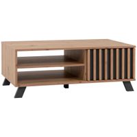 MID.YOU KONFERENČNÝ STOLÍK, antracitová, dub artisan, kompozitné drevo, 110,5/67/42 cm