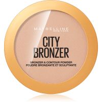 Maybelline City Bronzer bronzosító és kontúrozó púder árnyalat 250 Medium Warm 8 g