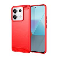 FLEXI TPU Zaščitni ovitek Xiaomi Redmi Note 13 Pro 5G / Xiaomi Poco X6 5G rdeč