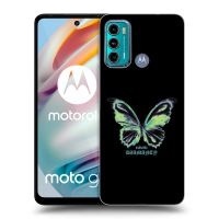 Silikónový čierny obal pre Motorola Moto G60 - Diamanty Blue