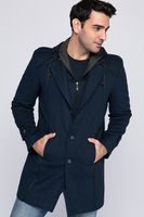 PLT8334 DEWBERRY MEN'S COAT-NAVY BLUE