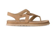 UGG Women's Goldengaze Toe Post Dámske - Sandále UGG - Hnedá - 1175134-SAN-5 - Size: 5