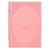 KJV Bible Giant Print Full Size Pink