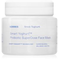 Korres Smart Yoghurt™ Probiotic SuperDose Face Mask osviežujúca hydratačná maska s probiotikami 100 ml