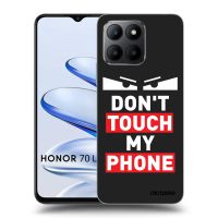 Silikónový čierny obal pre Honor 70 Lite - Shadow Eye - Transparent