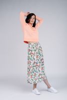 Tommy Jeans Skirt - TJW SUMMER MIDI SKIRT beige