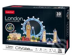 Londýn (Puzzle 3D s LED Noční edice) - puzzle z kategorie 3D puzzle