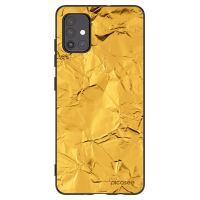 Silikónový čierny obal pre Samsung Galaxy A51 A515F - Gold