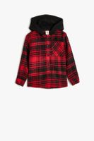 Koton Red Plaid Baby Boy Shirt