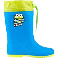 Coqui RAINY COLLAR Детски гумени ботуши, синьо, размер