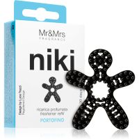 Mr & Mrs Fragrance Niki Portofino dišava za avto nadomestno polnilo 1 kos