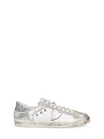 Paris Leather Lace-up Sneakers