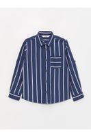 LC Waikiki Striped Long Sleeve Boy Shirt