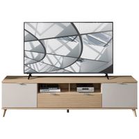 Stylife TV DIEL, farba duba, kašmírová, 210/56/44 cm