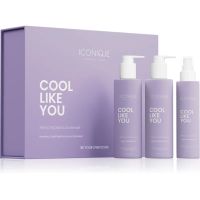 ICONIQUE Professional COOL LIKE YOU Perfect Blonde & Silver Violet Set Set neutralisiert gelbe Verfärbungen