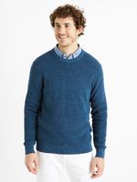 Celio Degrain Pullover Blau